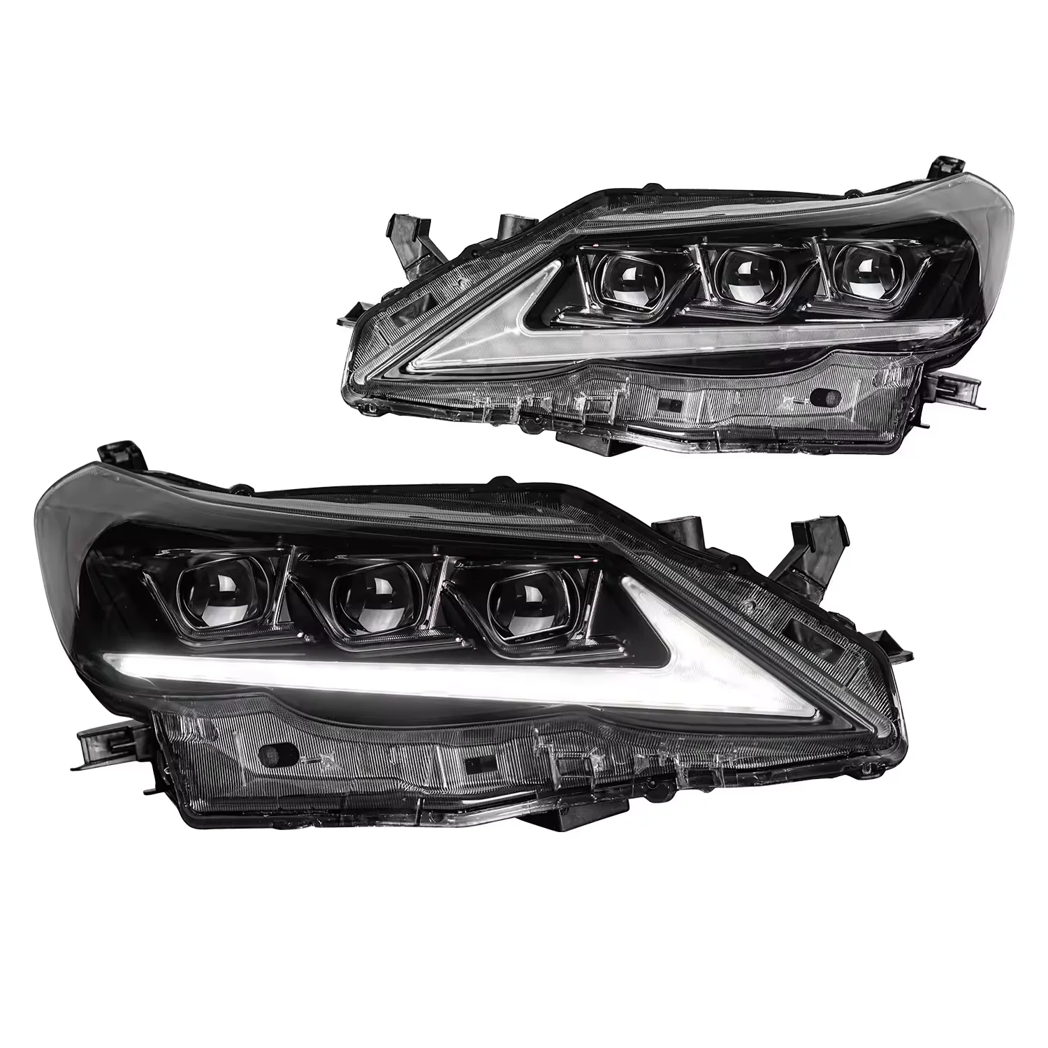 Full Led Headlight For Toyota Vertiga Mark X 2 REIZ 2010-2013 Year Yz