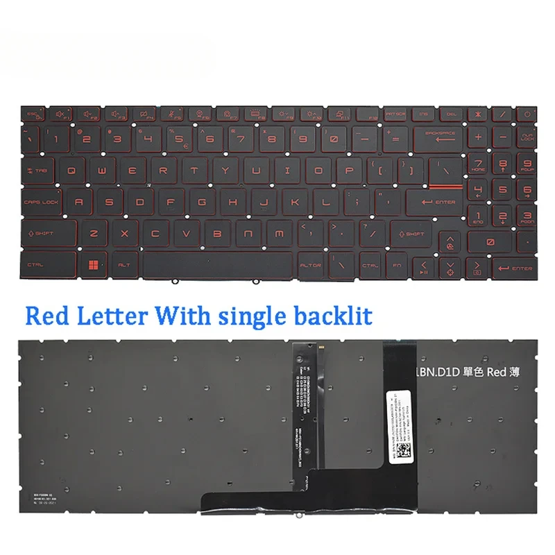 New Original laptop keyboard for MSI Katana gf66 gf76 gl66 gl76 Z16 11ud MS-1582 MS-1581 MS-1583 MS-17L1 MS-17L2