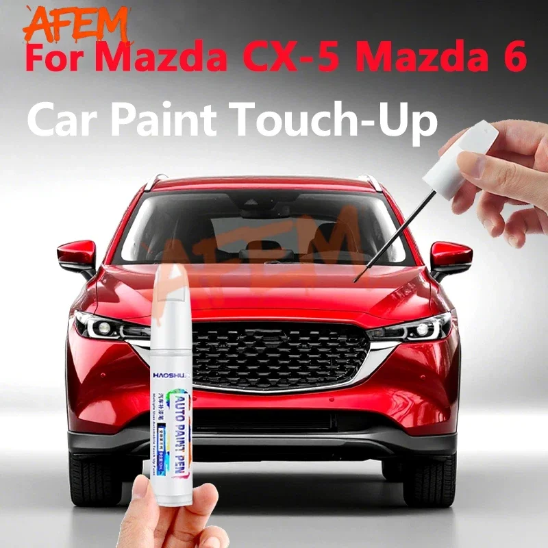 For Mazda CX5 CX3 CX 4 Mazda 6 Touch repair pen Car Paint repair wax paint repair set Pearl white Soul Crystal Red Crystal blue