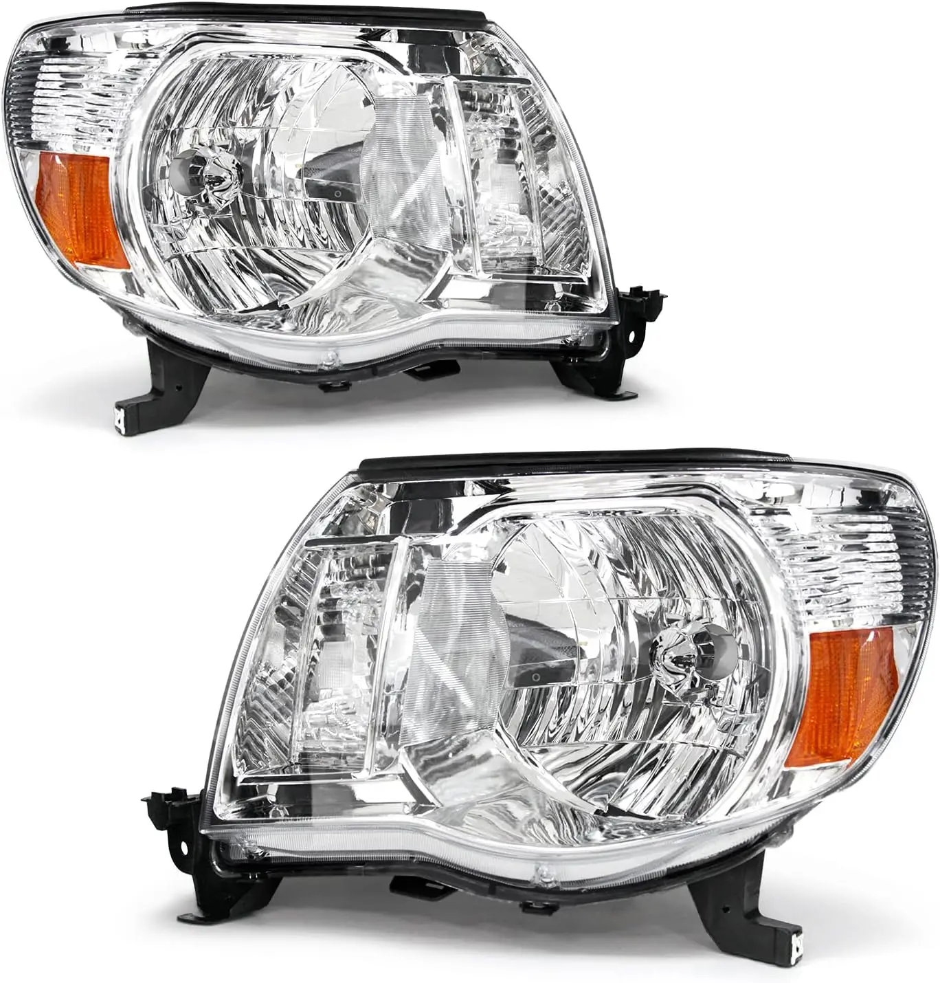 

Headlights assembly Compatible with 2005 2006 2007 2008 2009 2010 2011Toyota Tacoma Pickup Truck Headlights，Waterproof，Dustproof