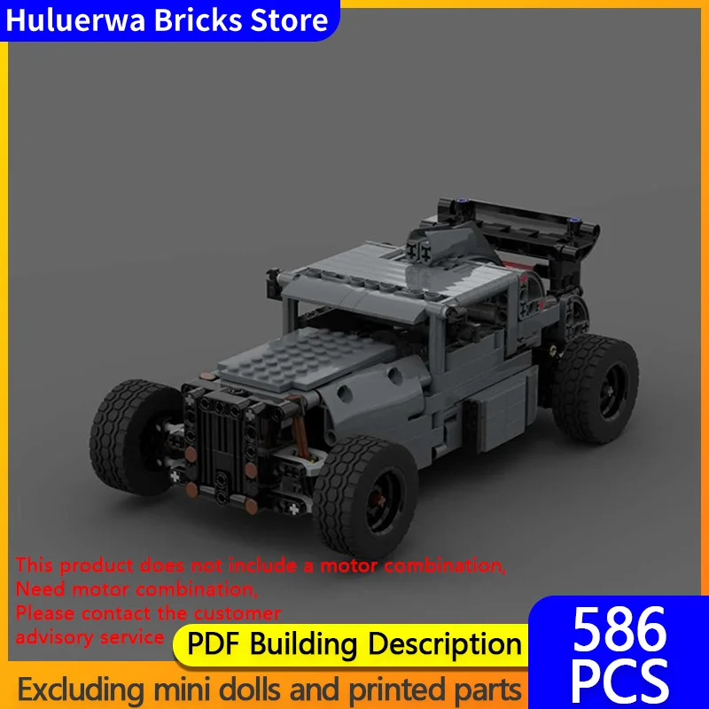 

Speed Racing Car Model MOC Building Bricks F132 High-Speed Modified Car Modular Technology Children Holiday Gifts Assemble Toys