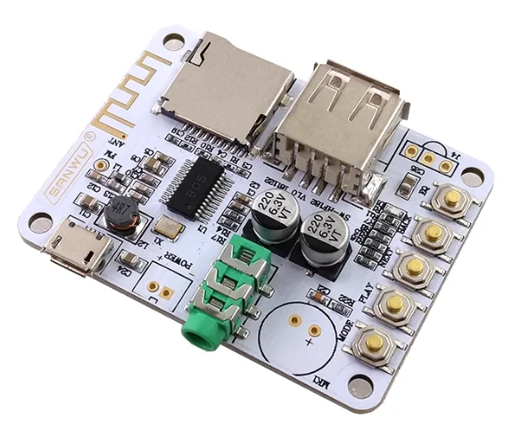 وحدة استقبال صوت بلوتوث - مكبر صوت للسيارة بدون فقدان تعديل مكبر الصوت بلوتوث 4.1 لوحة دائرة مع التطبيق #2