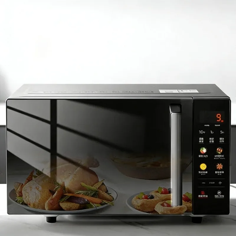 Midea Microwave Oven and Grill Combination, Flatbed Design, Convection Heating, 23L Capacity, Inverter Technology