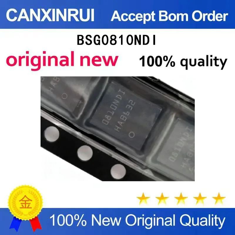 

(5-100 Pieces) Brand new original BSG0810NDI silk screen printing 0810NDI TDSON-8 spot chip IC