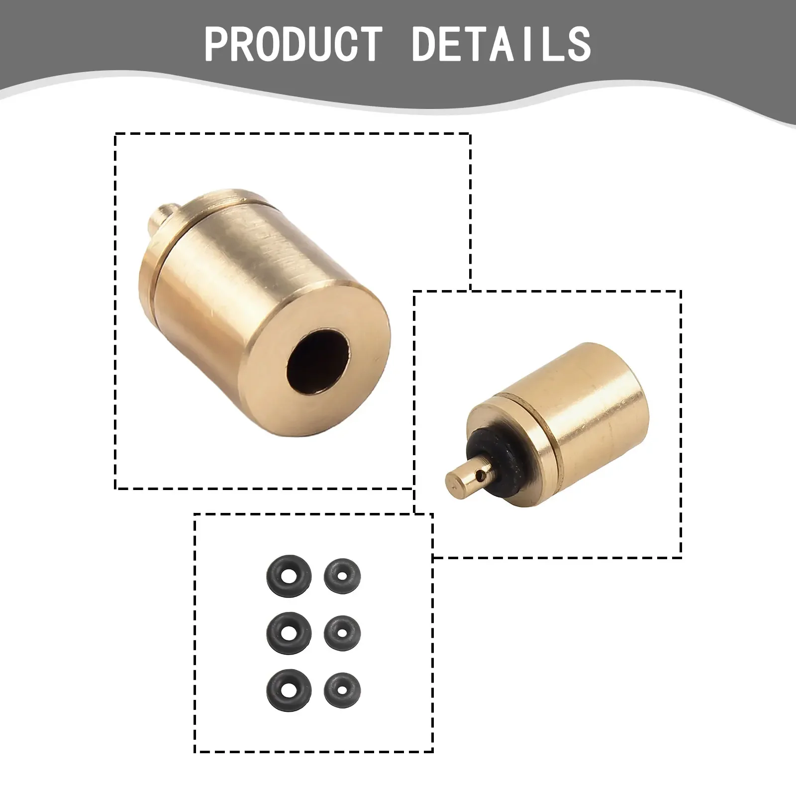 Made Of Copper Camping Gas Refill Adapter Camping Gas Refill Adapter Simple Structure Small Volume Wide Application