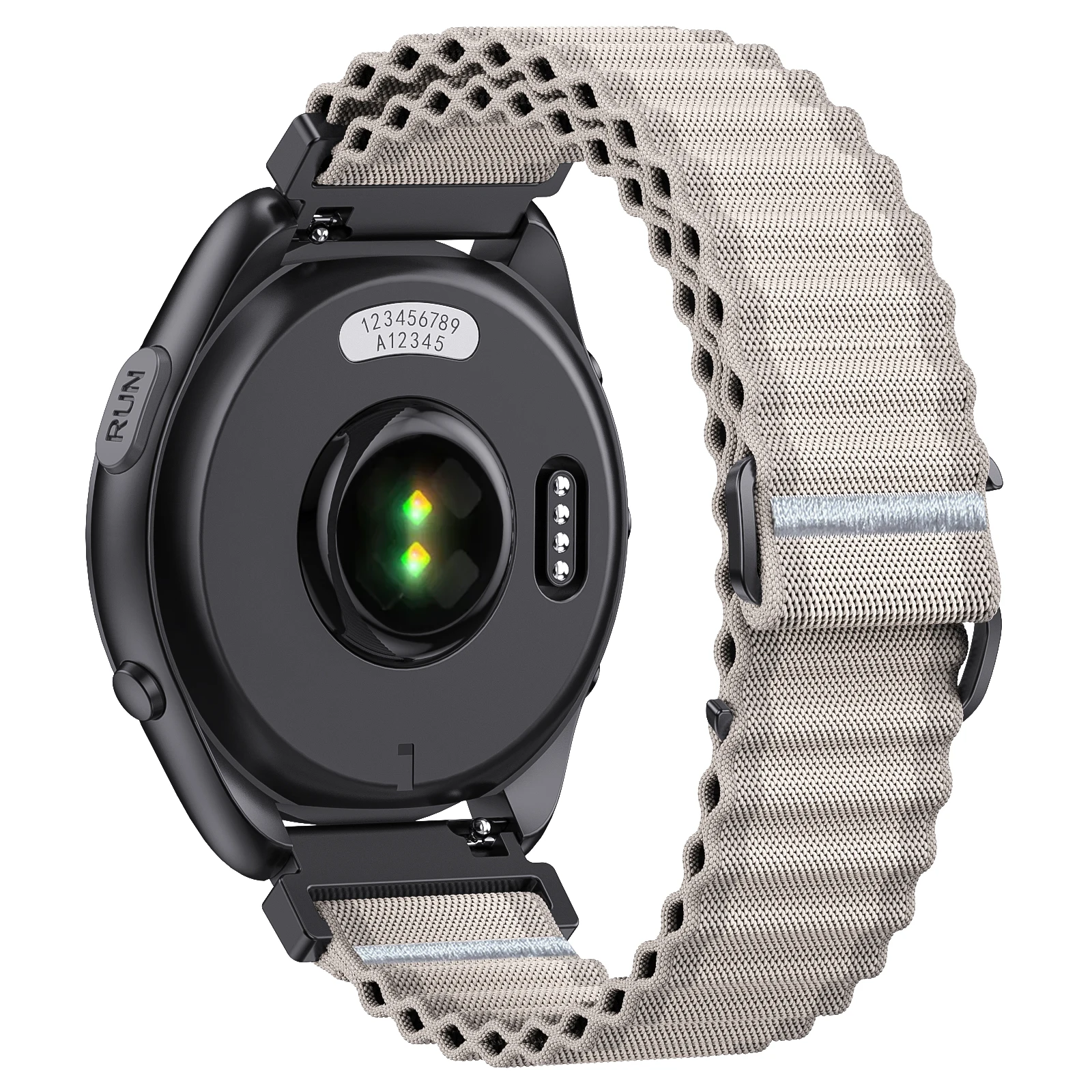 20 mm 22 mm geflochtenes Band für Garmin Vivoactive 4 3 Music Venu Sq 2 Plus Armband für Forerunner 245 645 55 158/Vivomove 3 Armband