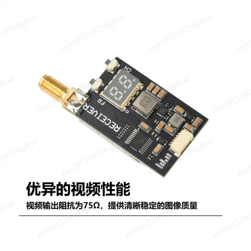 3.3G Analog Audio & Video Receiving Module RX3364-CPB Chip FPV Image Transmission Wireless Board