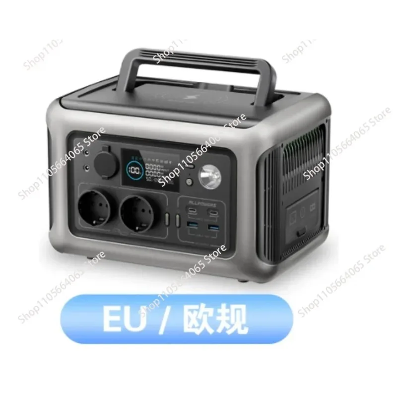 600W Solar Generator Camping Emergency Power Supply R600 Portable Power Station 1pcs