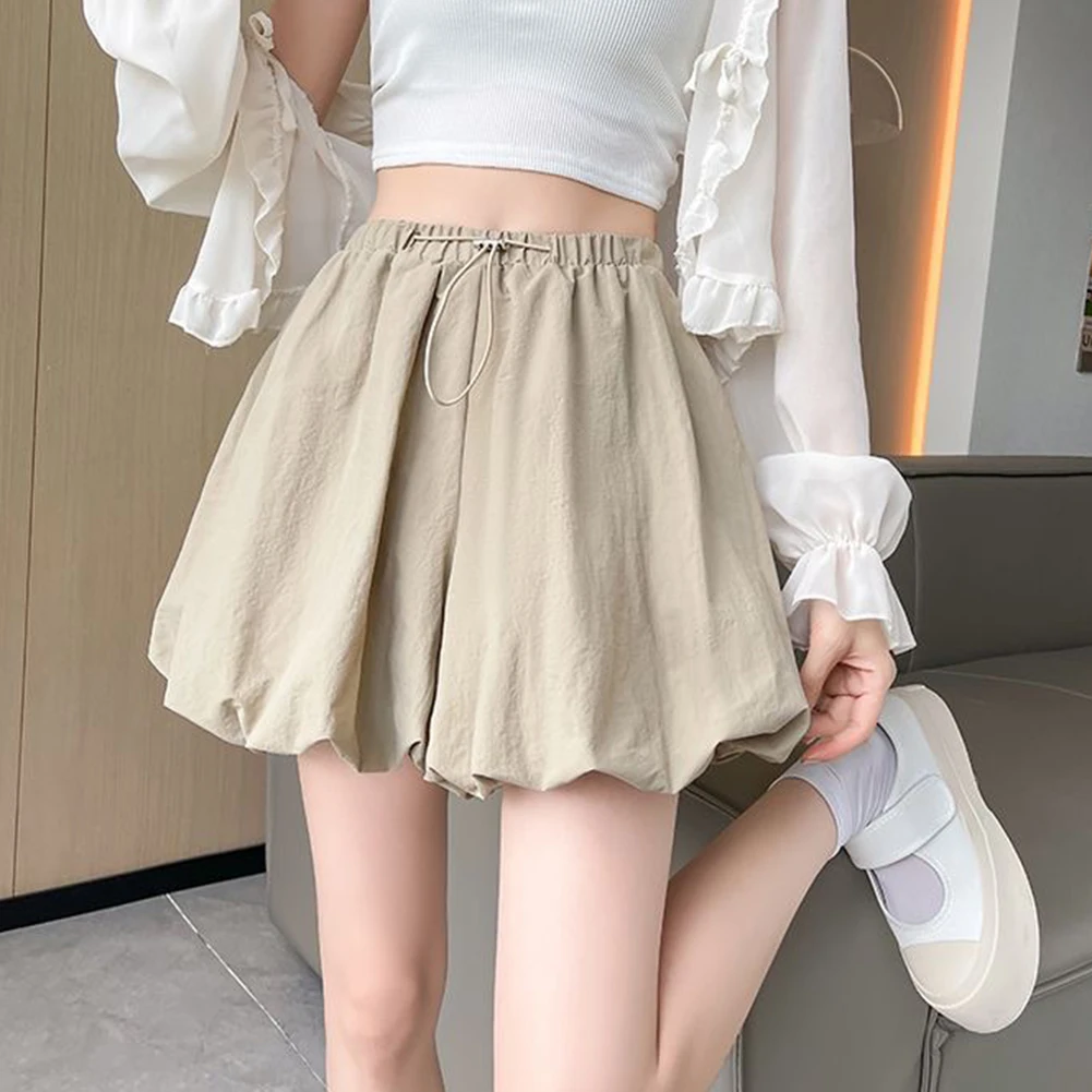 Puffy Bloomers High Waist Bloomers 2XL Casual High Waist Shorts Hot Girl Style Fluffy Bud Design Loose Fit Style