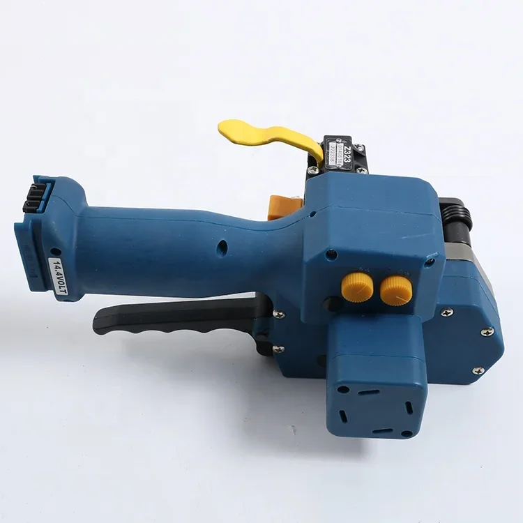 Versatile Handheld Strapping Machine with Tension Seal and Cut Off Function