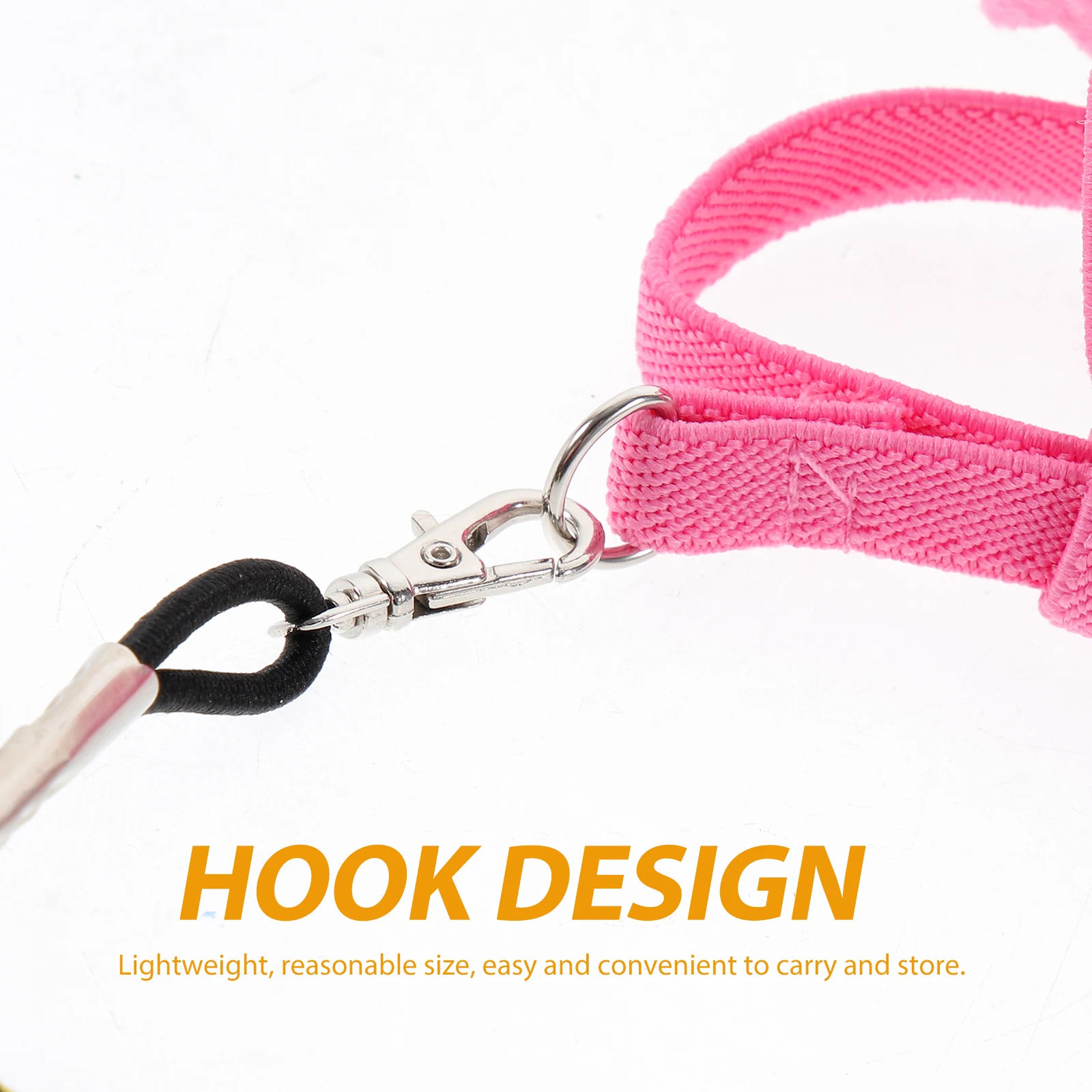 

Portable Parrot Rope Yellow 2# Peony Tail Elastic Bird Leash Outdoor Activity