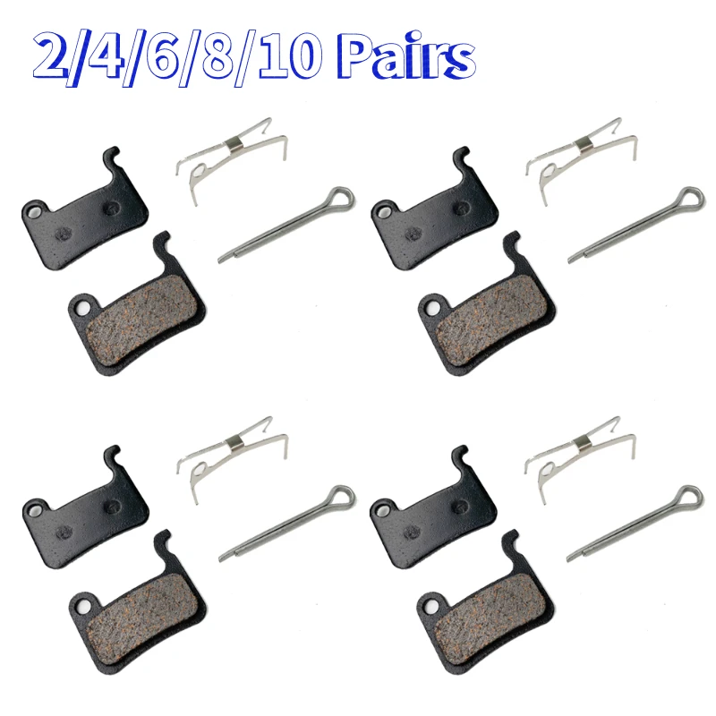 2/4/6/8/10 Pairs Semi-Metallic Bicycle Brake Pad for Shimano XTR A01S M06 M07 M975 M966 M965 Saint M800 Deore XT M775 M765 M665