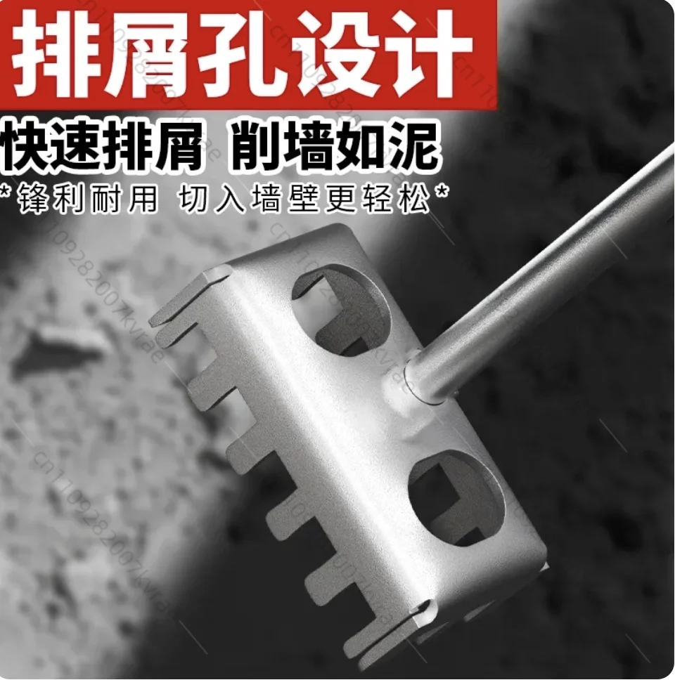 Electricians High Strength Square Hole Cutter Tool Square Shank For 86 Type Junction Box Drywalls Drill Bit