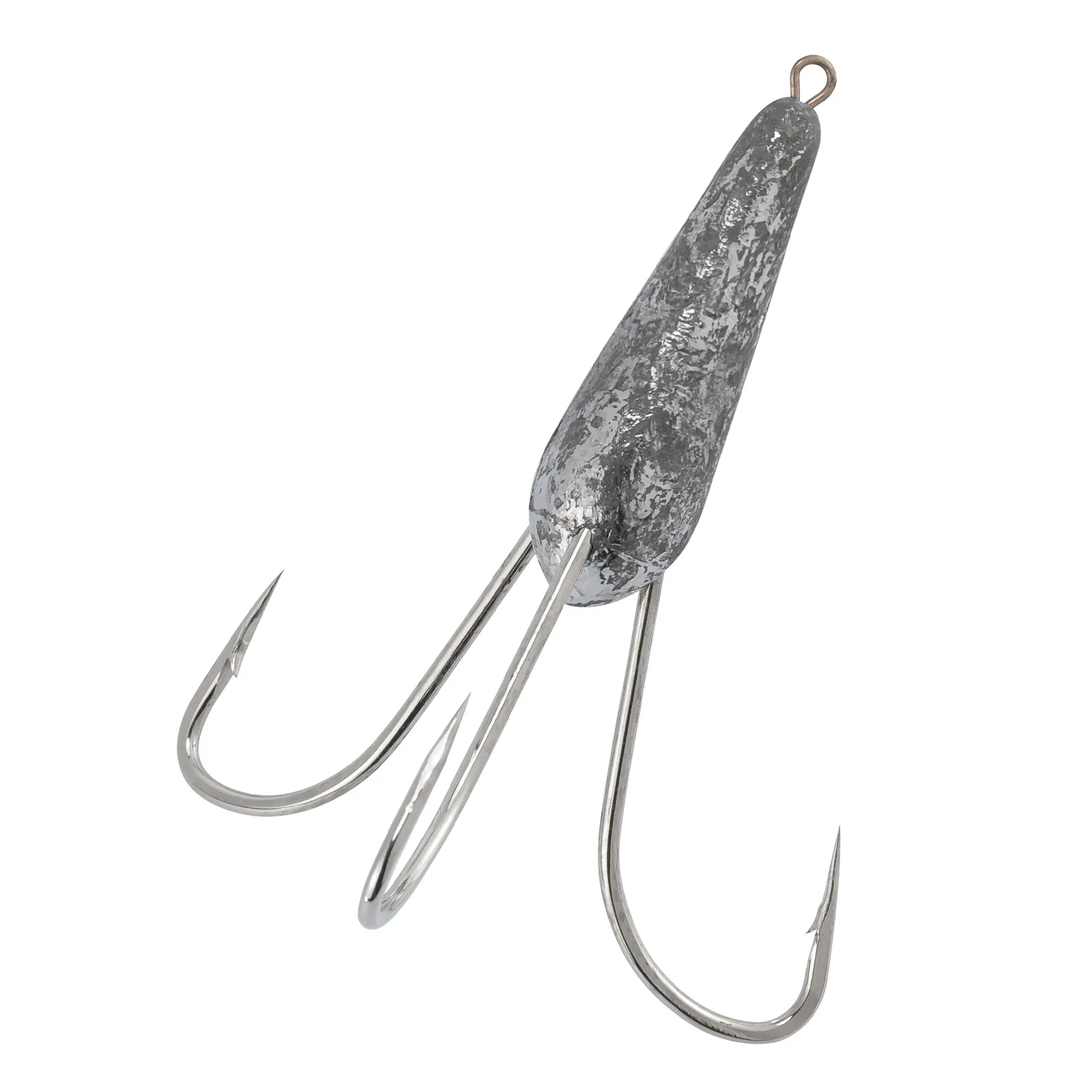 Pesca Gancho Agudo com Pesos Chumbada, Água salgada, Aranha Farpado, Longa Fundição Afiada, Pesca Marítima, Alabote de Atum, Grande Jogo, 30-80g
