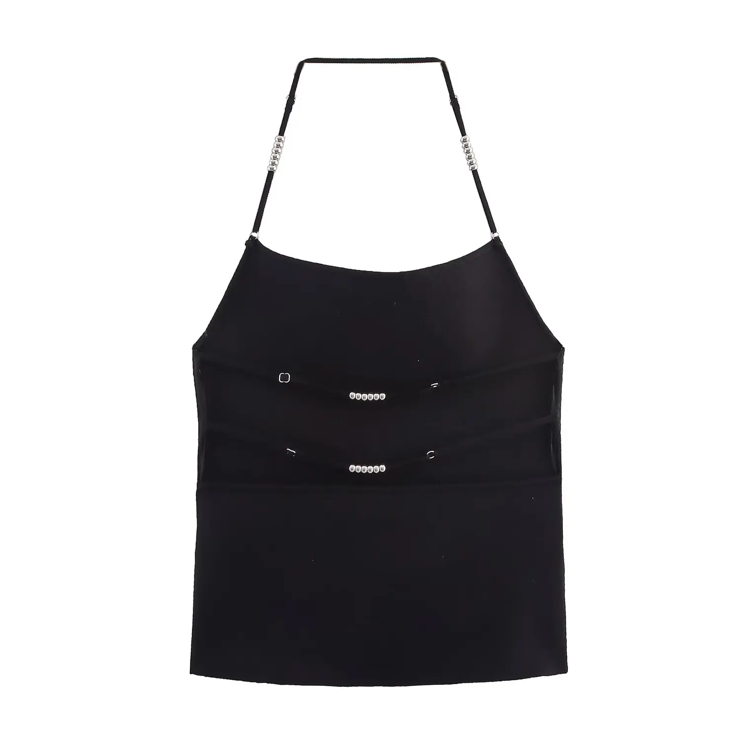 เสื้อกั๊กไหมพรมถักทรงบอลแฟชั่นใหม่สำหรับผู้หญิง ฤดูใบไม้ร่วง  ผ้าโพลีเอสเตอร์  ความยาวปกติ  รุ่น JNLEAOG