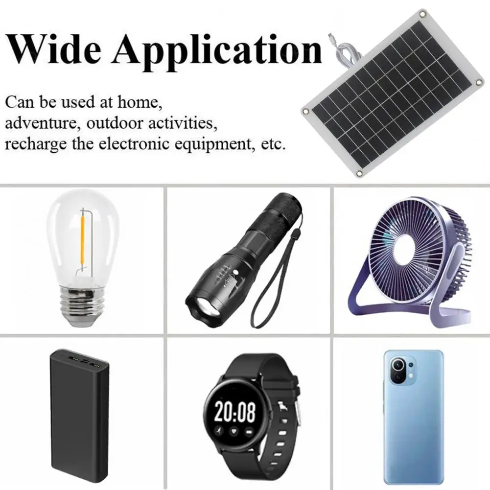 Cloudy Day Solar Panel 12v 10w Solar Panel High Conversion Efficiency Power Supply Automatic Charging System Easy Installation