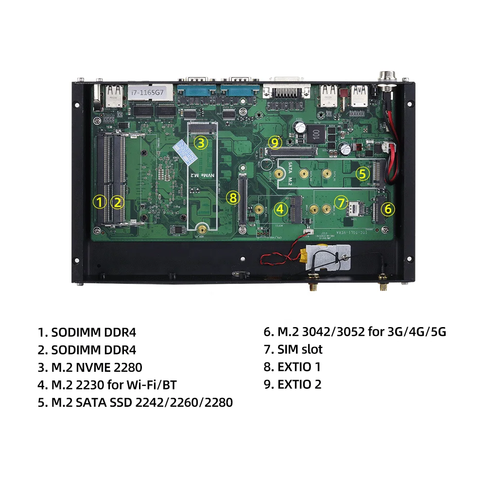 Komputer przemysłowy bez wenty – Fanless Industrial Pc Rs485 Core I7 recenzja i cena