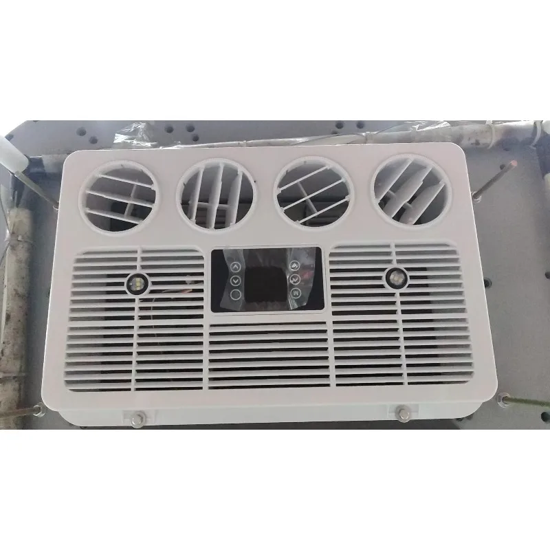 

12V 24V Rooftop All-in-One Parking Air Conditioner Vehicle Air Conditioning Unit for Truck RV Camper Van