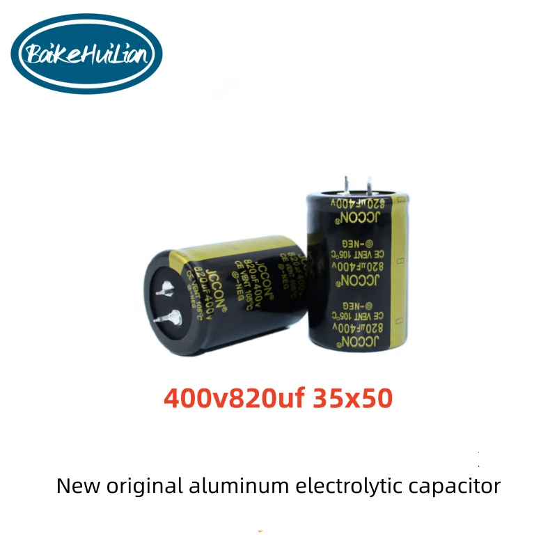 10pcs-lot-new-aluminum-electrolytic-capacitor-400v820uf-35x50-welding-machine-inverter-power-supply-horn-capacitor