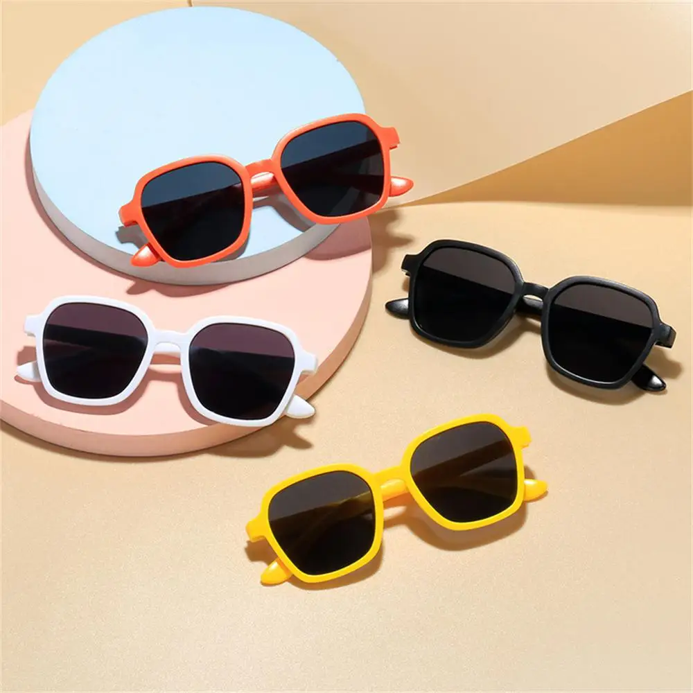 Retro Children Sunglasses Boy Handsome Girl Baby Sunglasses Eye Protection UV385 Eye Protection Sunglasses Summer Kid Glasses