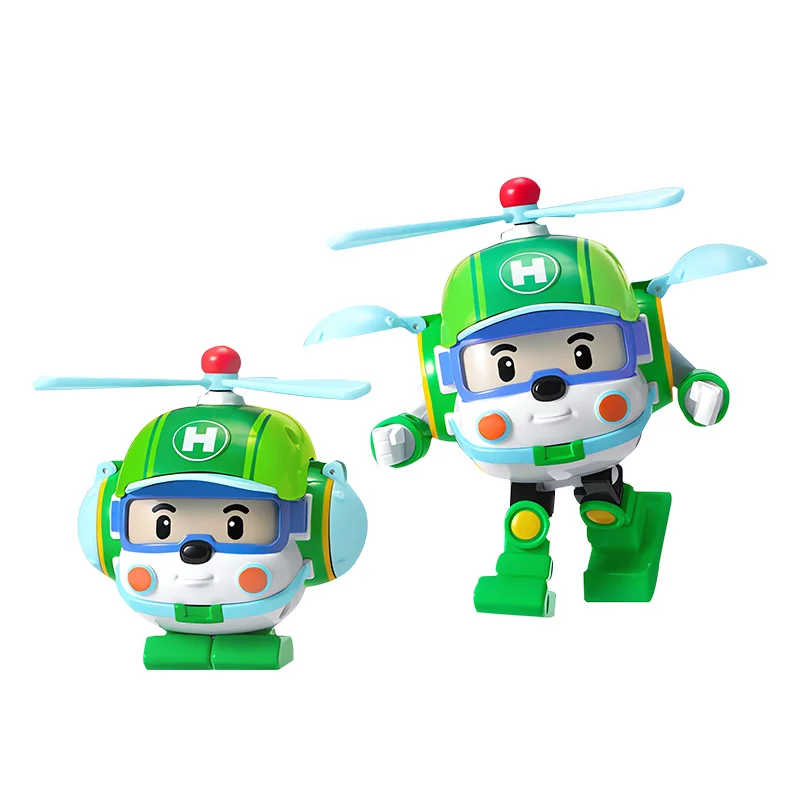 4 inch transformeerbare robot (POLI/ROY/AMBER/HELLY)