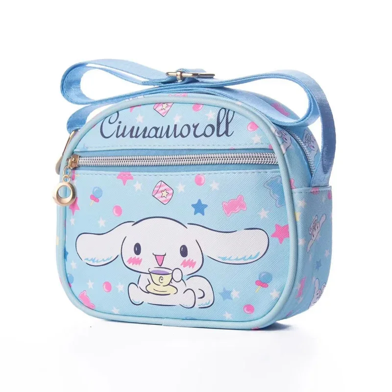 Sanrio Loomi sacola dos desenhos animados, bonito, impermeável, leve, infantil melodia, crossbody, bolsa de ombro, novo