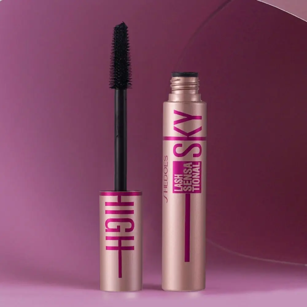 Zijden Vezel 4d Curling Dikke Mascara Wimper Extensie Waterdichte Wimpers Verlenging Cosmetica Verlenging Curling