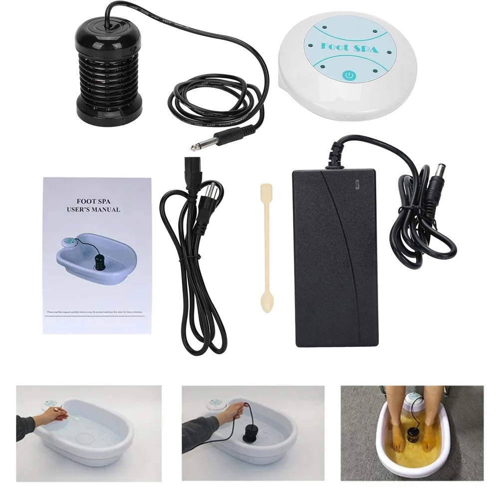 

Foot Detox Ionic Spa Machine Footed Cleanse Ionic Aqua Cell Spa Promote Good Health And Skin Anti-aging Foot Care Massage Tools