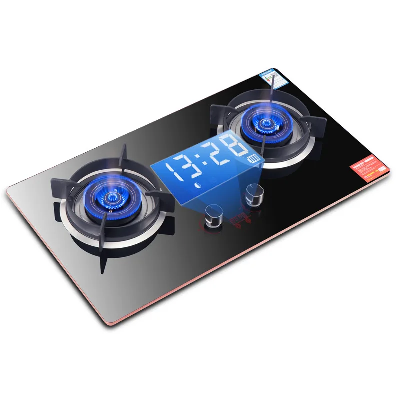 

Home Intelligent Timing Gas Stove Liquefied High-power Flameout Protection Gas Stove