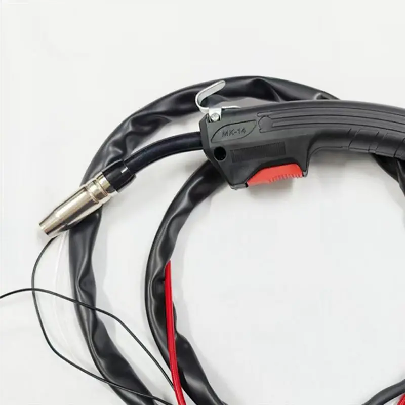CMHI-Welding Gun Assembly CO2 Gas Protective Welding Gun Assembly 14AK MB14 MIG130 0.8- 1.2Mm Torch 2M Fit CO2 Welding Torch