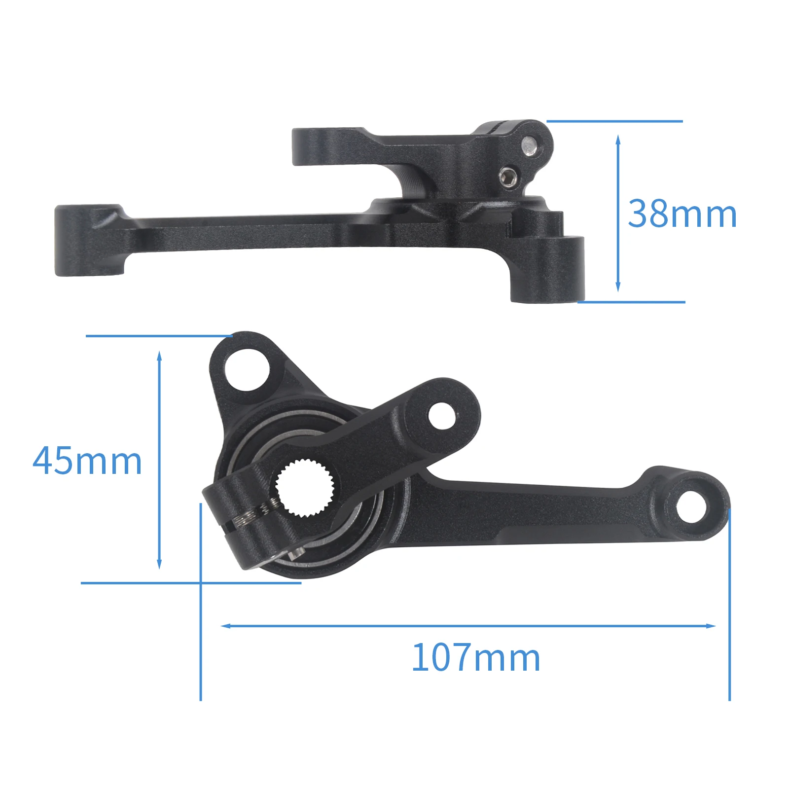 Oldbones Motorcycle Gear Shift Support Black For Ducati Streetfighter V4 Panigale V4