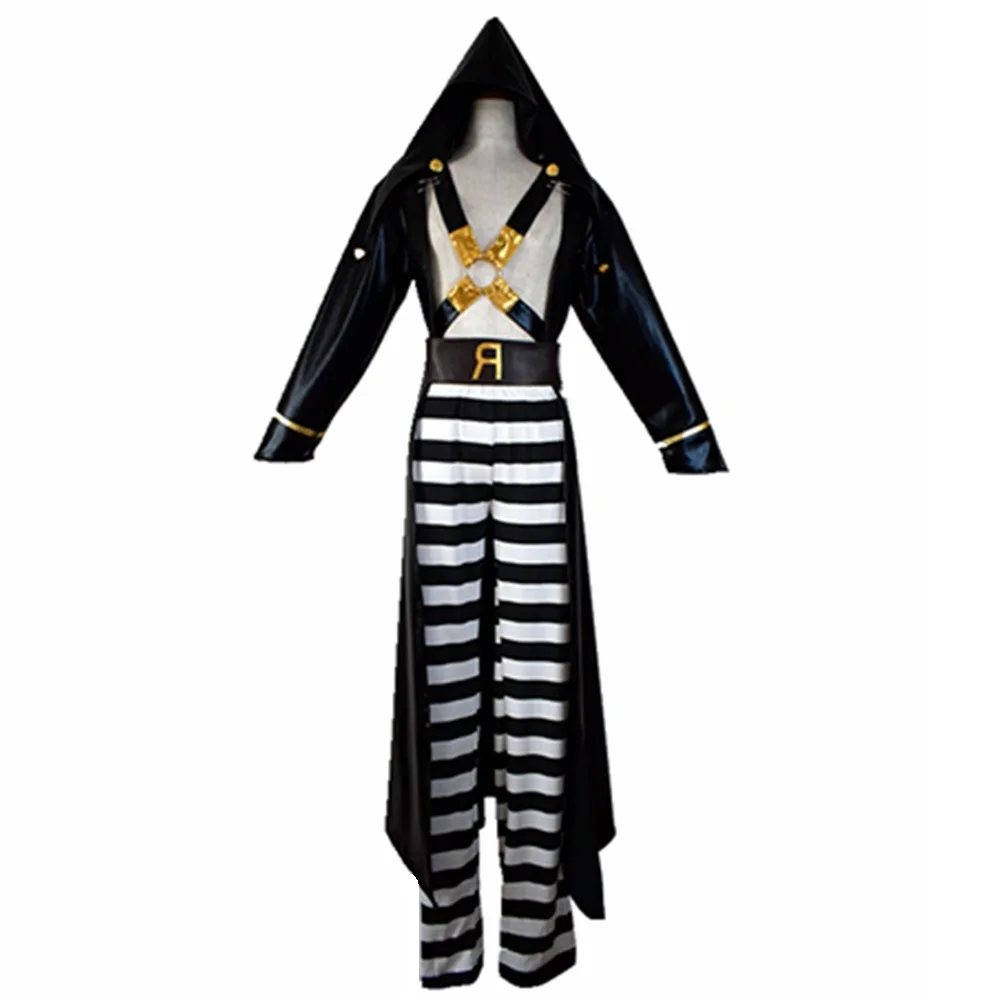 Unisex Anime Cos Risotto Nero Cosplay Costume Uniform Custom Size