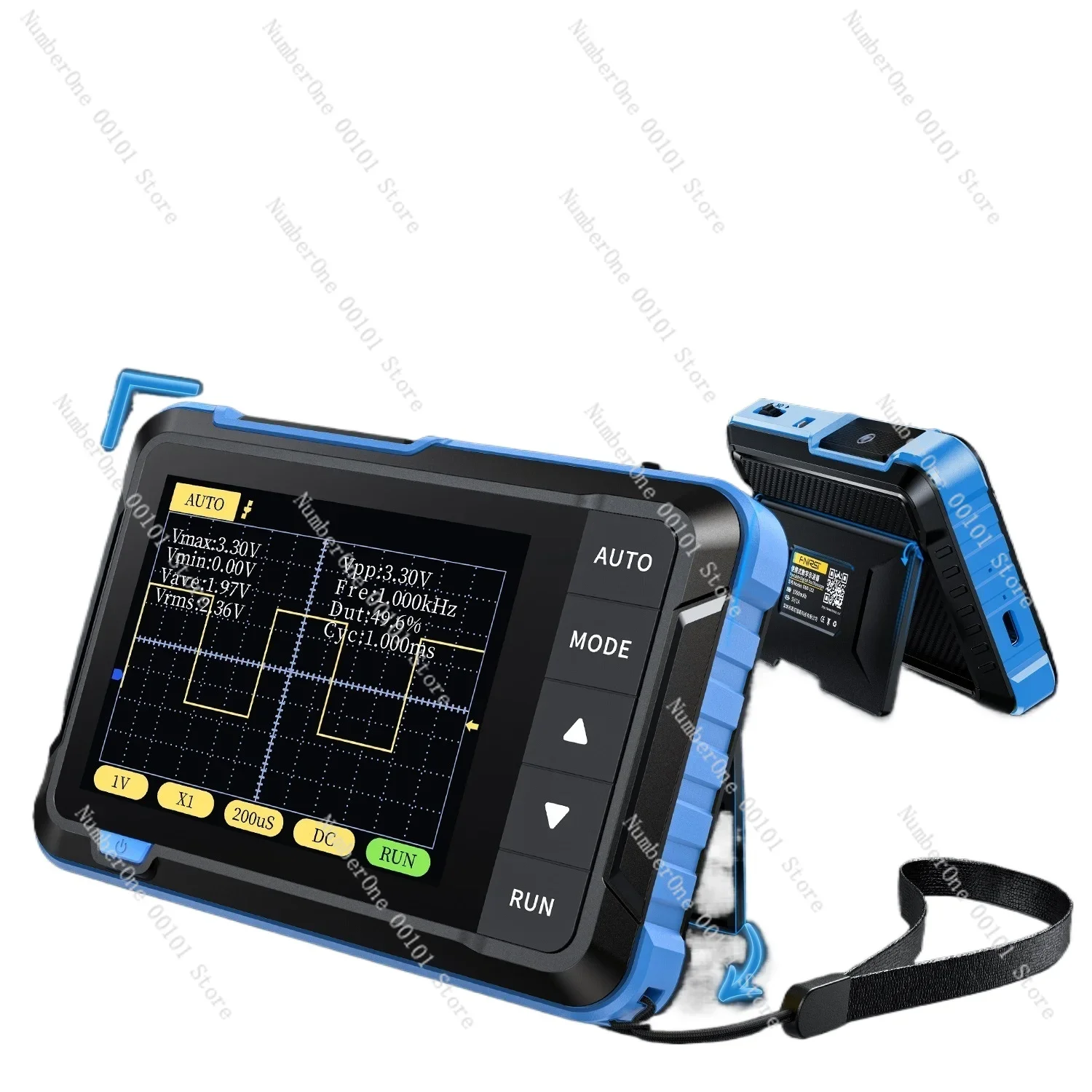 152 Handheld kleine oscilloscoop Draagbare digitale oscilloscoop voor beginnersonderwijs en onderhoud