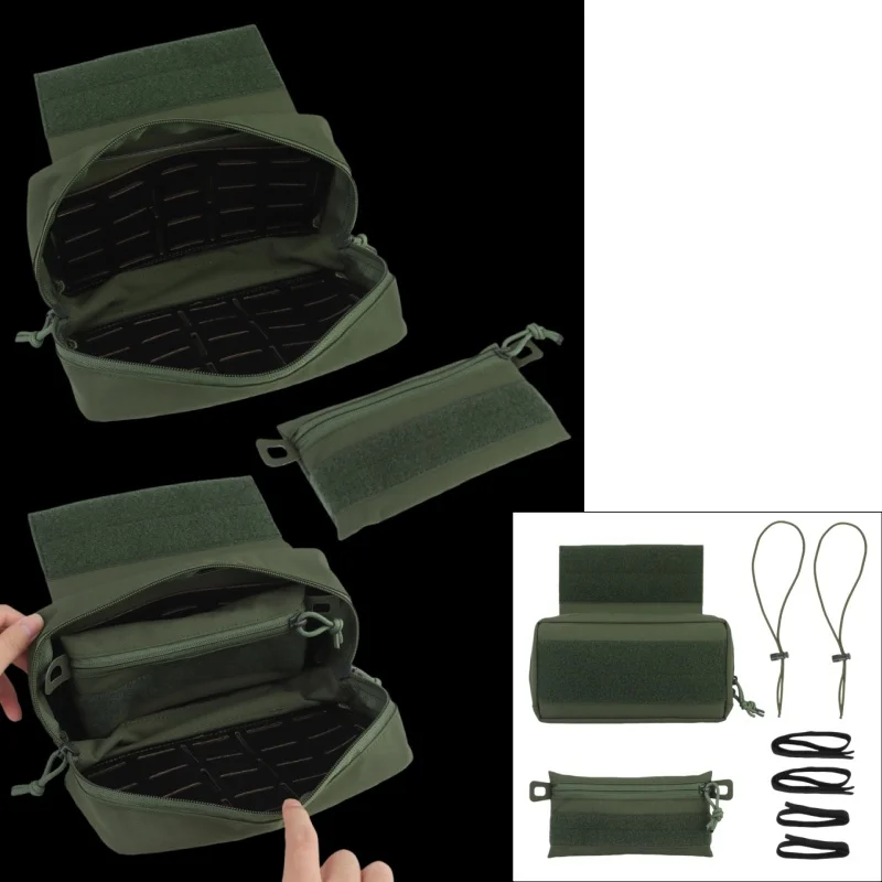 

Modular Duty Gear Pouch | Versatile Hanging Organizer | For Hunting Equipment MOLLE Compatible Admin Pouch