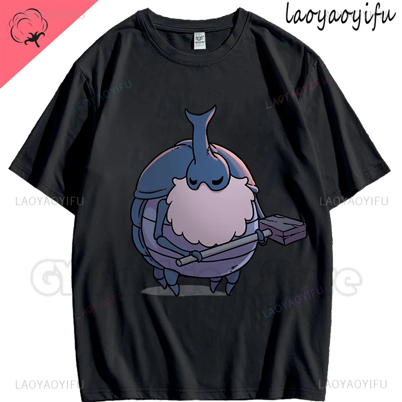 

Hollow Knight Printed Game T-Shirt,Gothic Art Print 100% Cotton Tee, Souls-like Gaming Merch for Men & Women,2025 Hot Sale 11