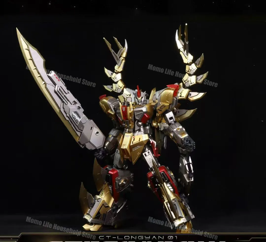 新入荷 CANG TOYS Ct-Longyan 01 ステガソサウルス ロングヤン ボルカニクス 6in1 恐竜変形ロボット アクションフィギュア ギフト おもちゃ