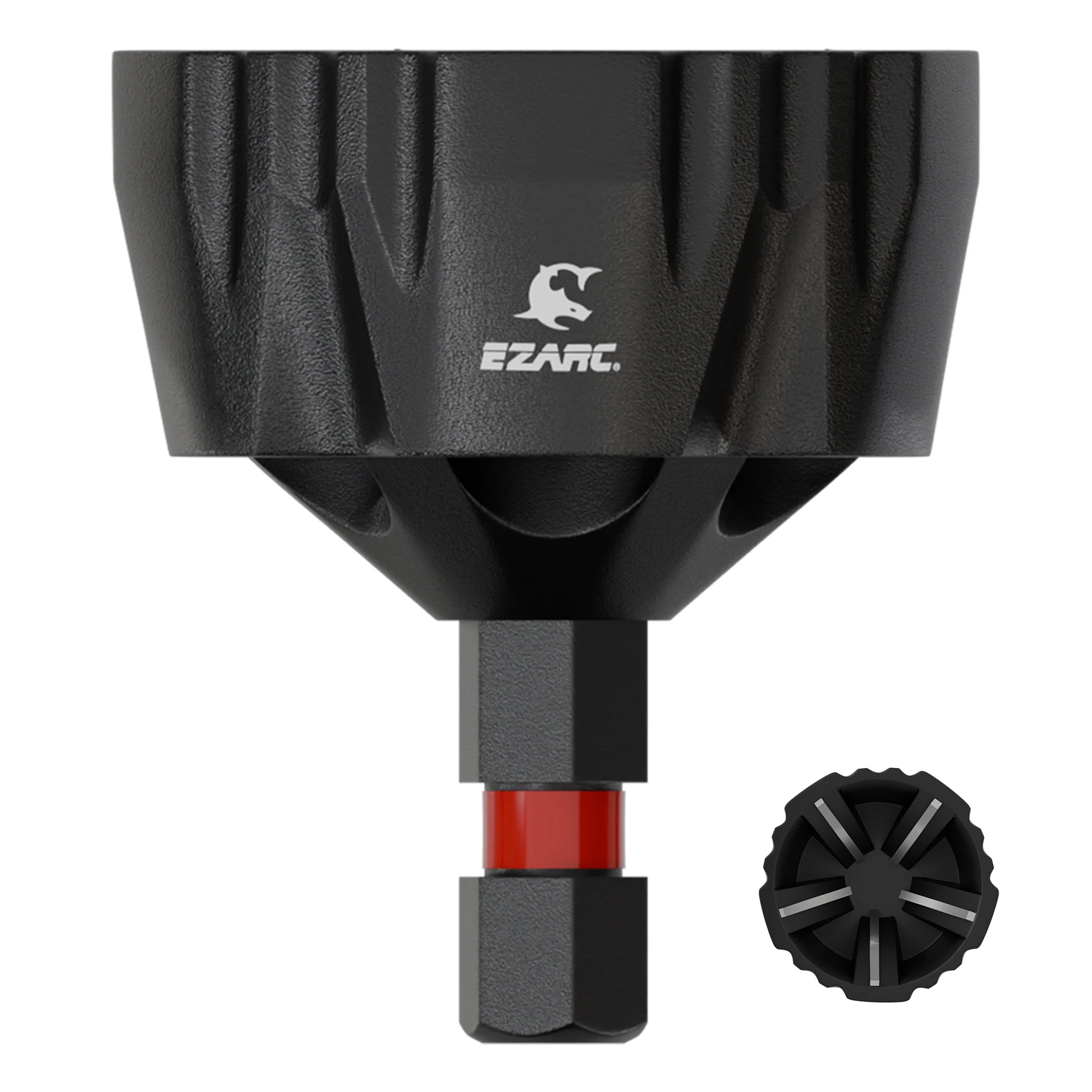 

EZARC Deburring External Chamfer Tool, Chamfering Drill Bit, Remove Burr Bolt Tools Quick Release Shank Fits for 9/16"- 1-3/8"