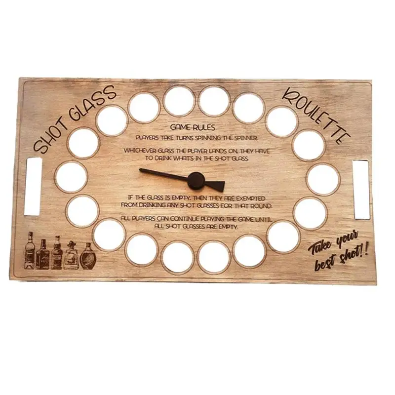 Parties Drinking Game Roulette Wooden Nights Game Roulette Women Men Drinking Game Roulette Wheel For Bachelorette Bachelor