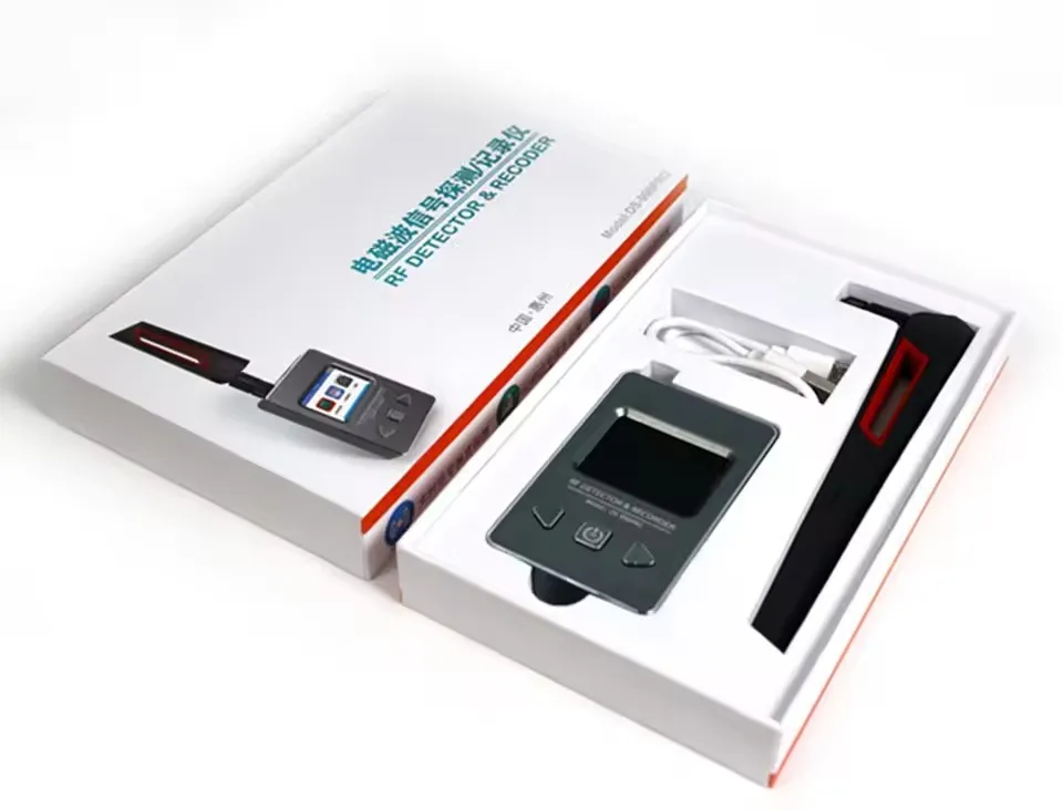 كاشف جاسوس لتحديد المواقع المقتفي مسجل تشغيل 10Mhz-6Gh المغناطيسي موجة كشف الإشارة تسجيل 2G 3G 4G كاشف تحليل الكشف