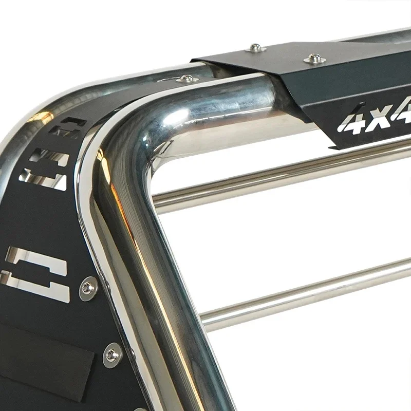 Factory Hot Selling Pickup Stainless Steel Roll Bar Silver Customization HILUX Land Cruiser