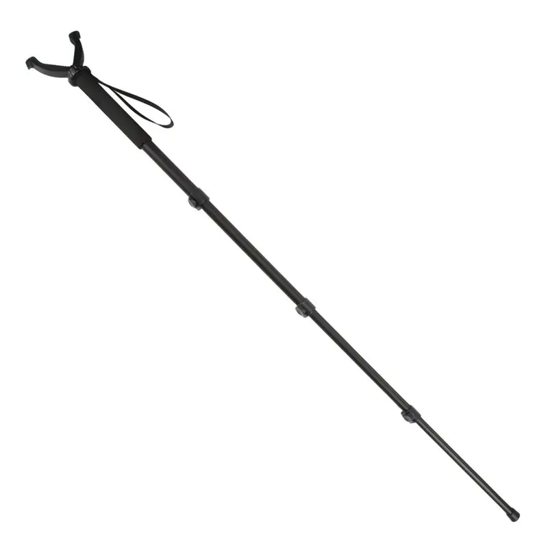 Budget-Friendly Aluminum Alloy Hunting Stand Adjustable Height Monopod Portable Hunting Accessories With Anti-Lost Wristband