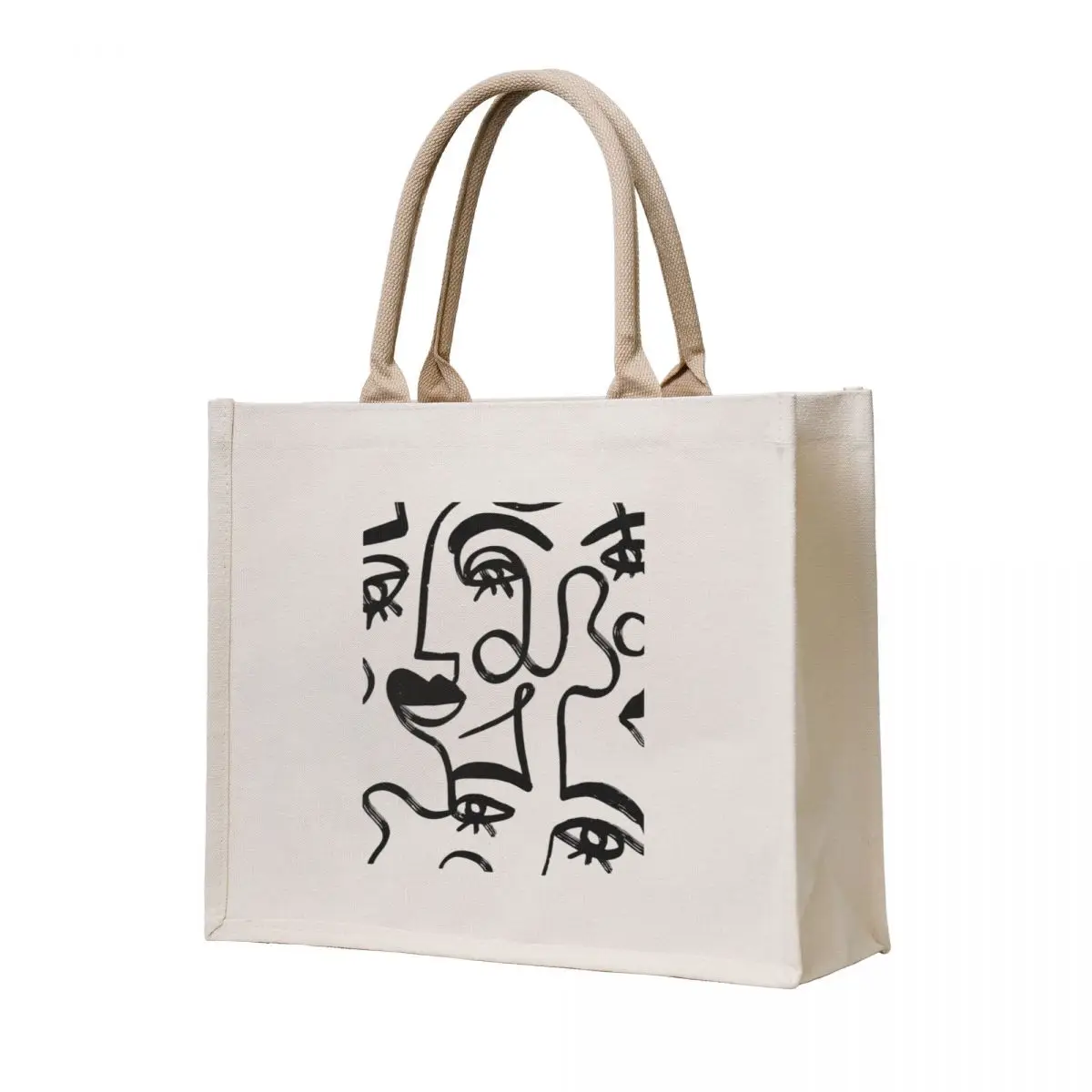 

Abstract Line Ladies Tote Bag handbag Custom bag Lady bags Fabric bag