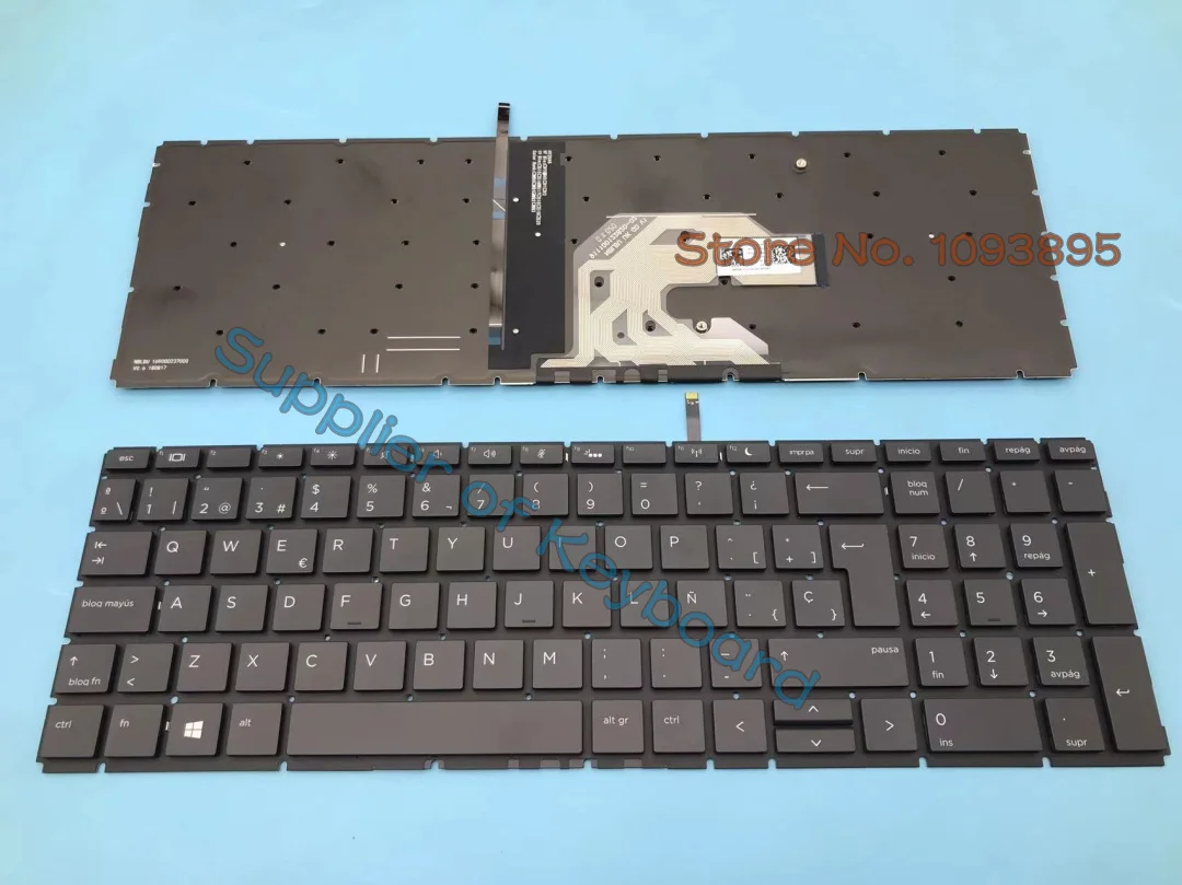 

NEW For HP Probook 455R G7,450 G7,455 G7 Latin Spanish Keyboard Backlit