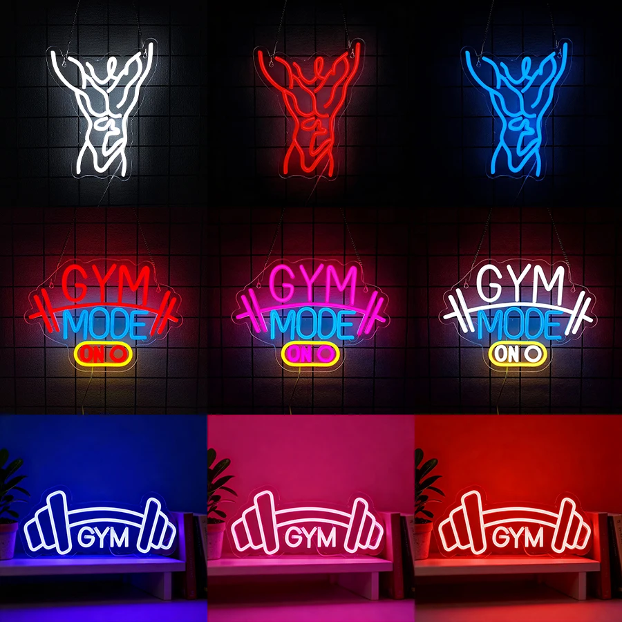 

Muscle Man Neon Sign,Muscular Body Neon Light LED Sign for Gym Wall Decor,USB Powered for Man Cave Bedroom Fitness Club Bar Deco
