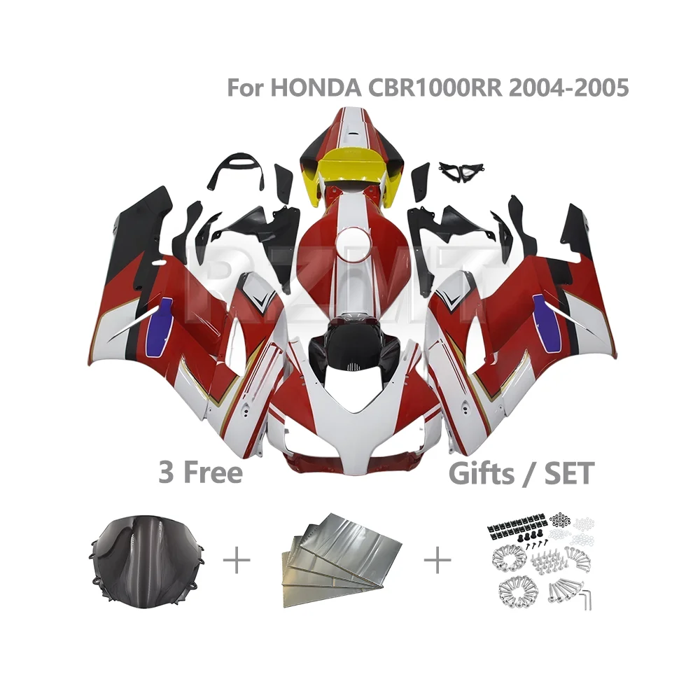 

Комплект обтекателя мотоцикла для HONDA CBR1000RRR 2004-2005 CBR 1000RR ABS, инъекционные индивидуальные обтекатели, комплект деталей для кузова H1005-1022b