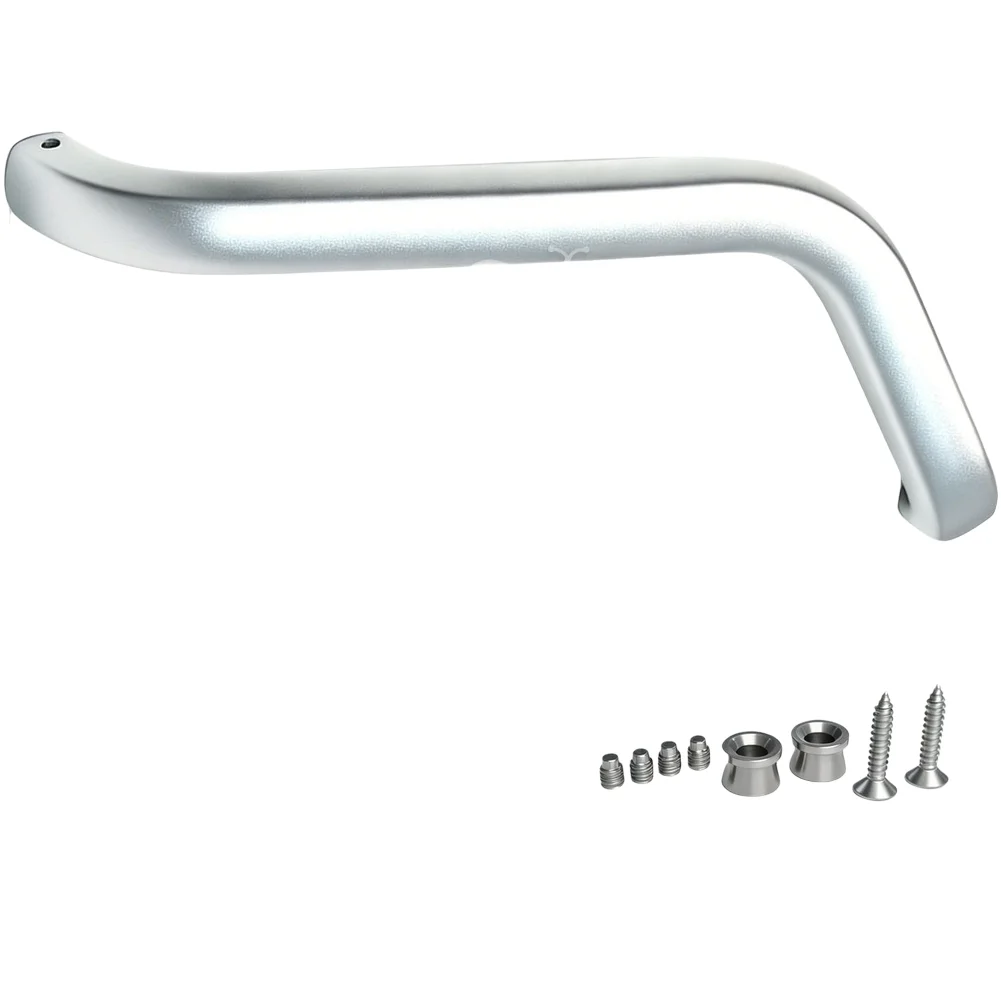 L Type Aluminum Alloy RV Handrail Assist Handle Engineered for Stable Support in Compact Vehicle For Bathrooms