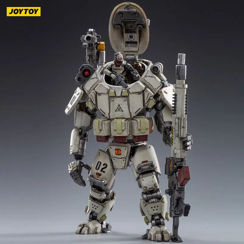 [W magazynie] JOYTOY 1/25 Action Robot nowy żelazny niszczyciel 02-taktyczny Mecha Model kolekcjonerski darmowa wysyłka