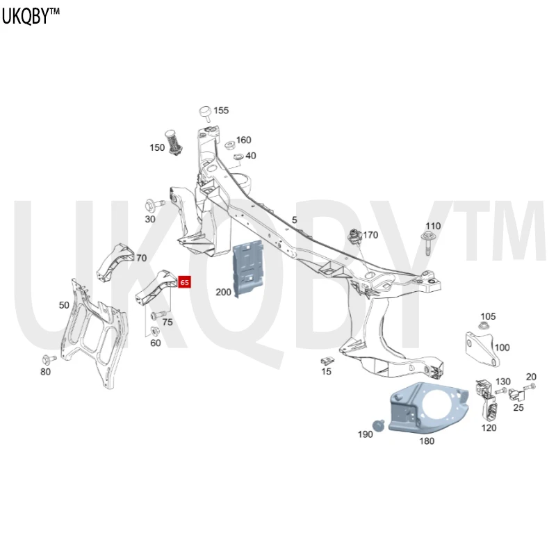 Me rc ed es Be nz A4478850914 bracket on the right side A4478850814 A4488853800 4488853900