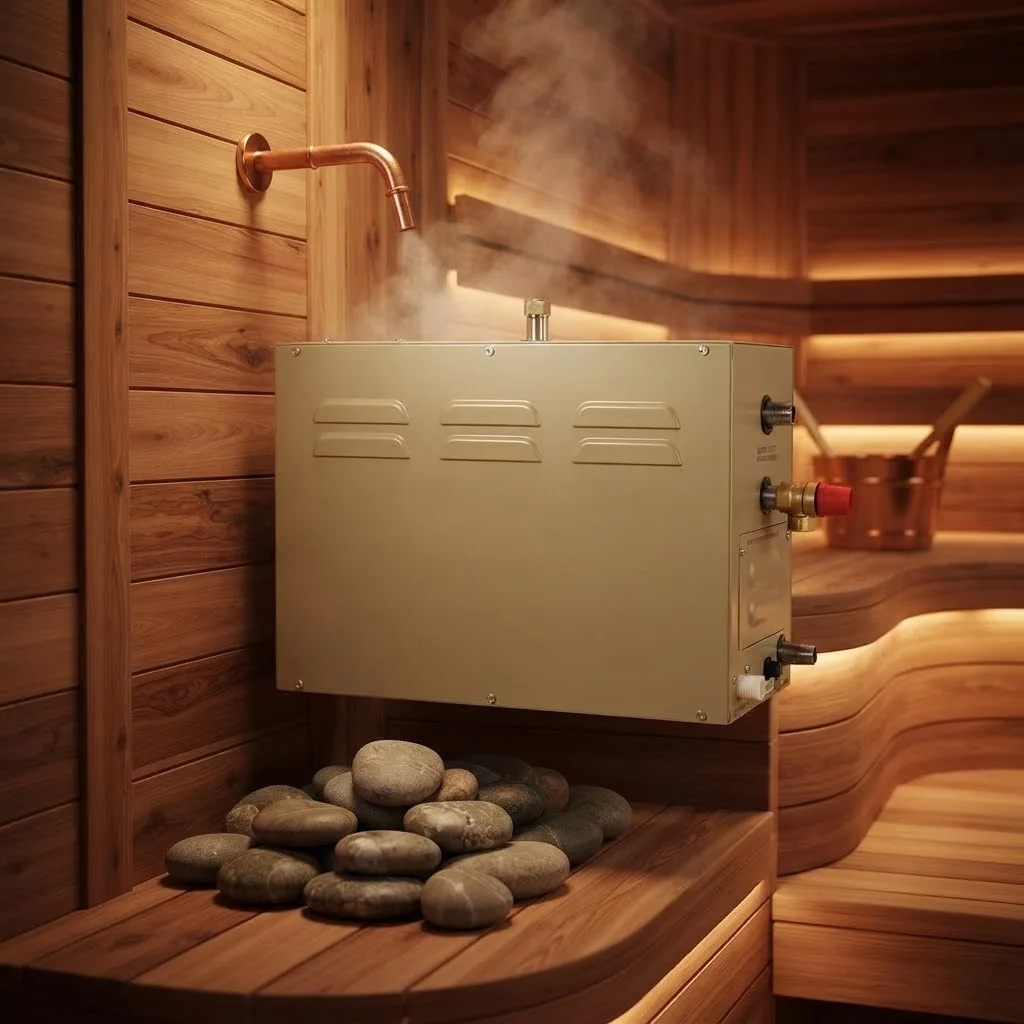 Sauna Steam Engine Household Bathroom Wet Steam Machine Sauna Small Fumigator Factory Trade Supply