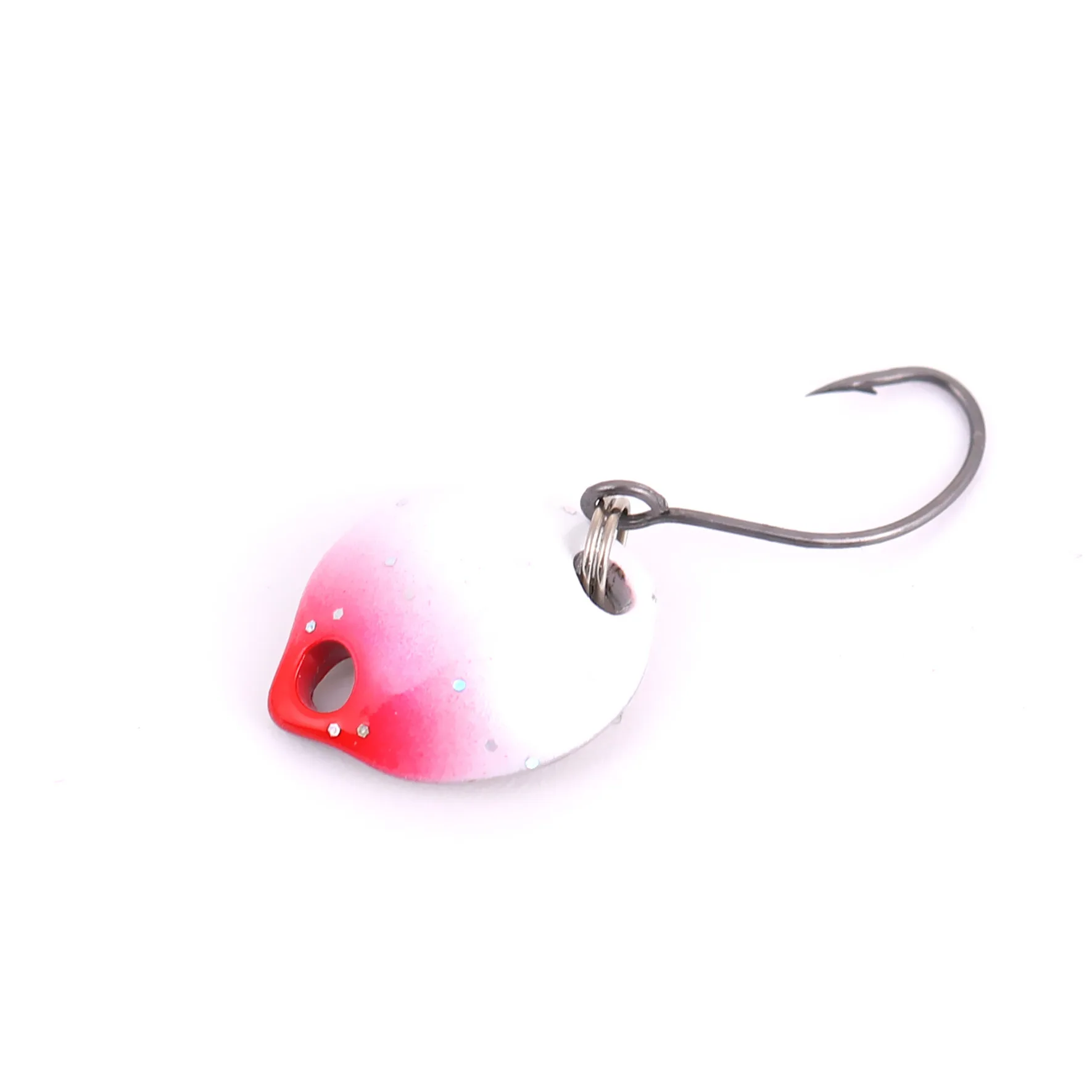 MUKUN 7 Teile/los Micro Forelle Löffel Angeln Locken 1,8g/14mm Harten Köder Künstliche Köder Kleine Harte pailletten Spinner Angelgerät – Detail 10